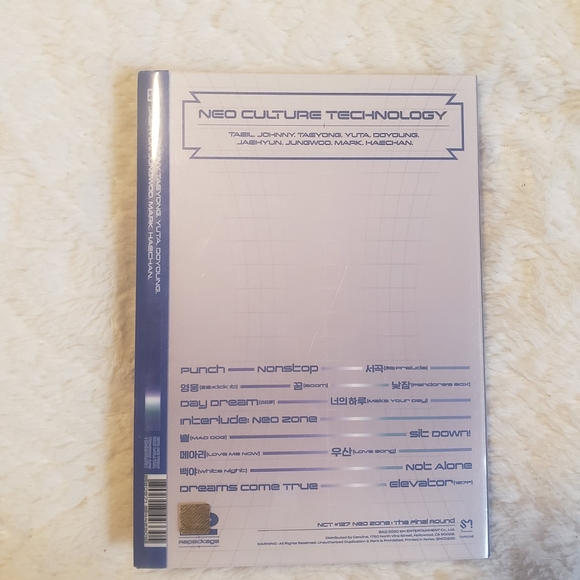 NEO ZONE PUNCH THE FINAL ROUND NCT127 ALBUM - Picture 2 of 6